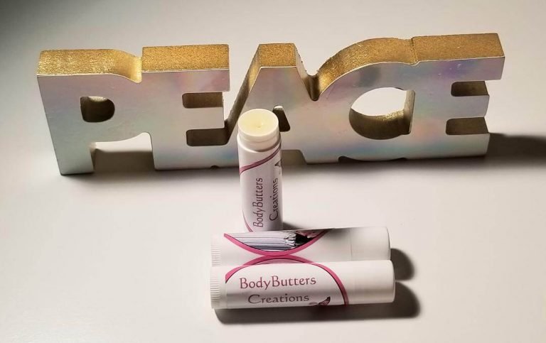 organic lip balm