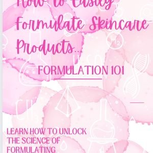 How to Formulate skin care products Easily